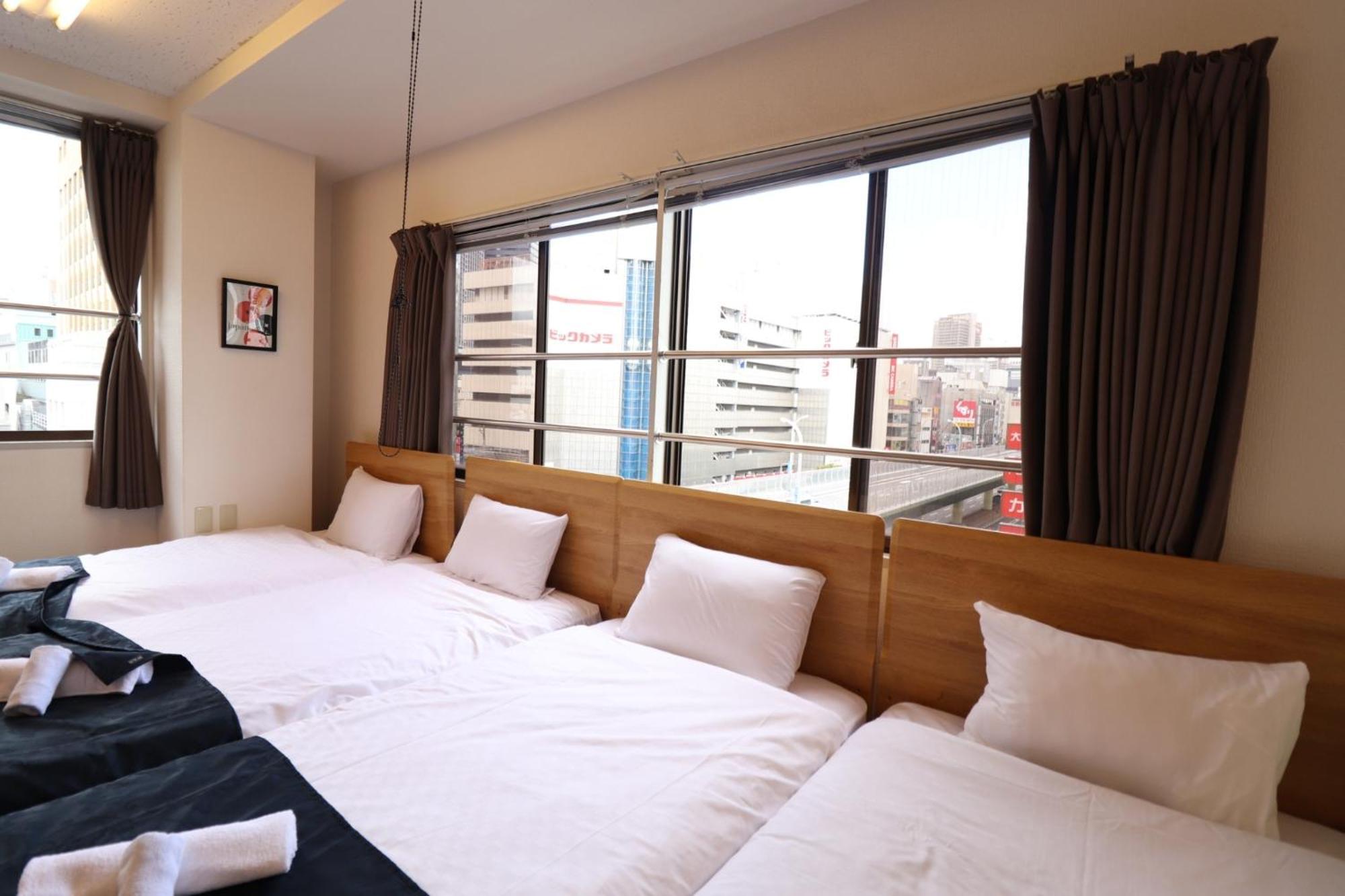 Ozawa Building Apartment Osaka Bagian luar foto